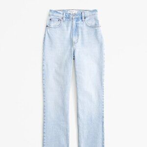 A&F Ultra High Rise 90's Straight Jean - 28/6